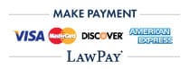 Make Payment | Visa MasterCard Discover American Express | LawPay